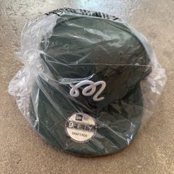 Malbon Golf x New Era 9FIFTY Snapback Cap – Green (New)