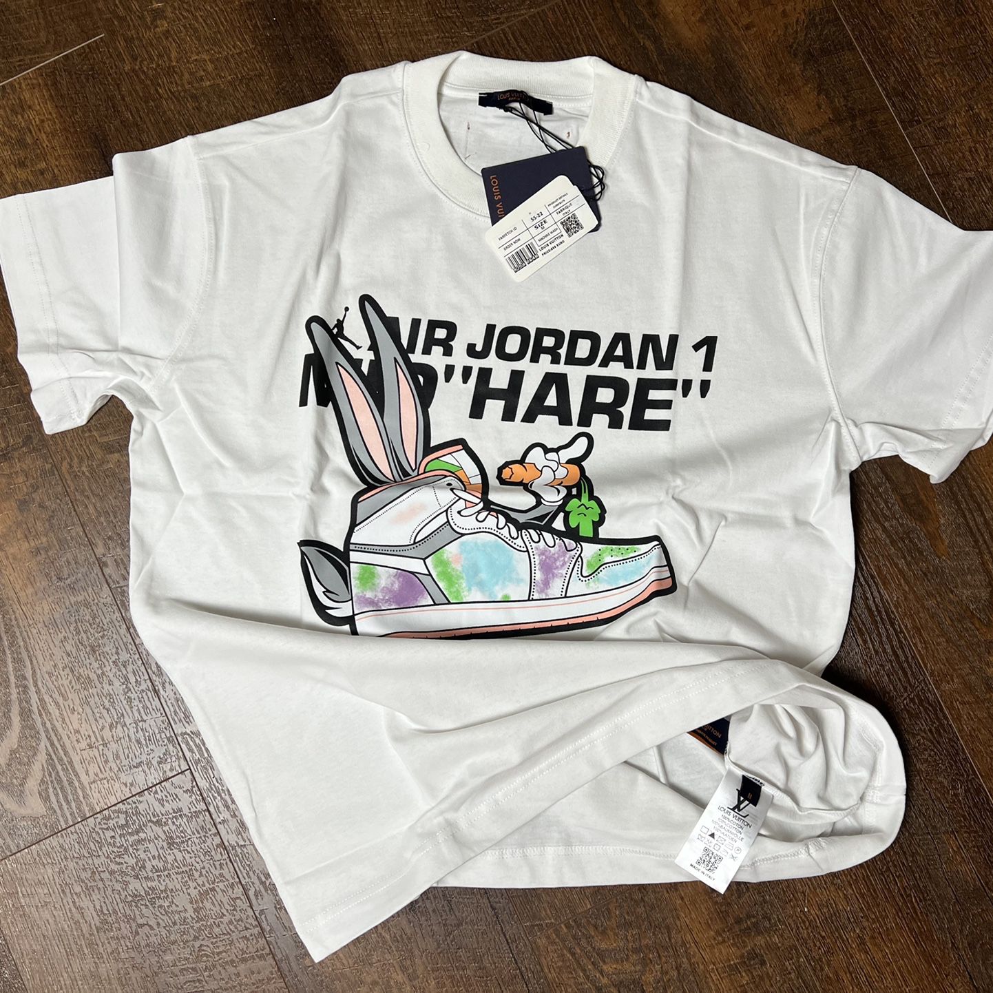Louis Vuitton T-shirt Air Jordan 1 print t shirt for Sale in Valrico, FL -  OfferUp