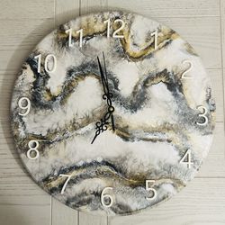 Homemade Resin Clocks