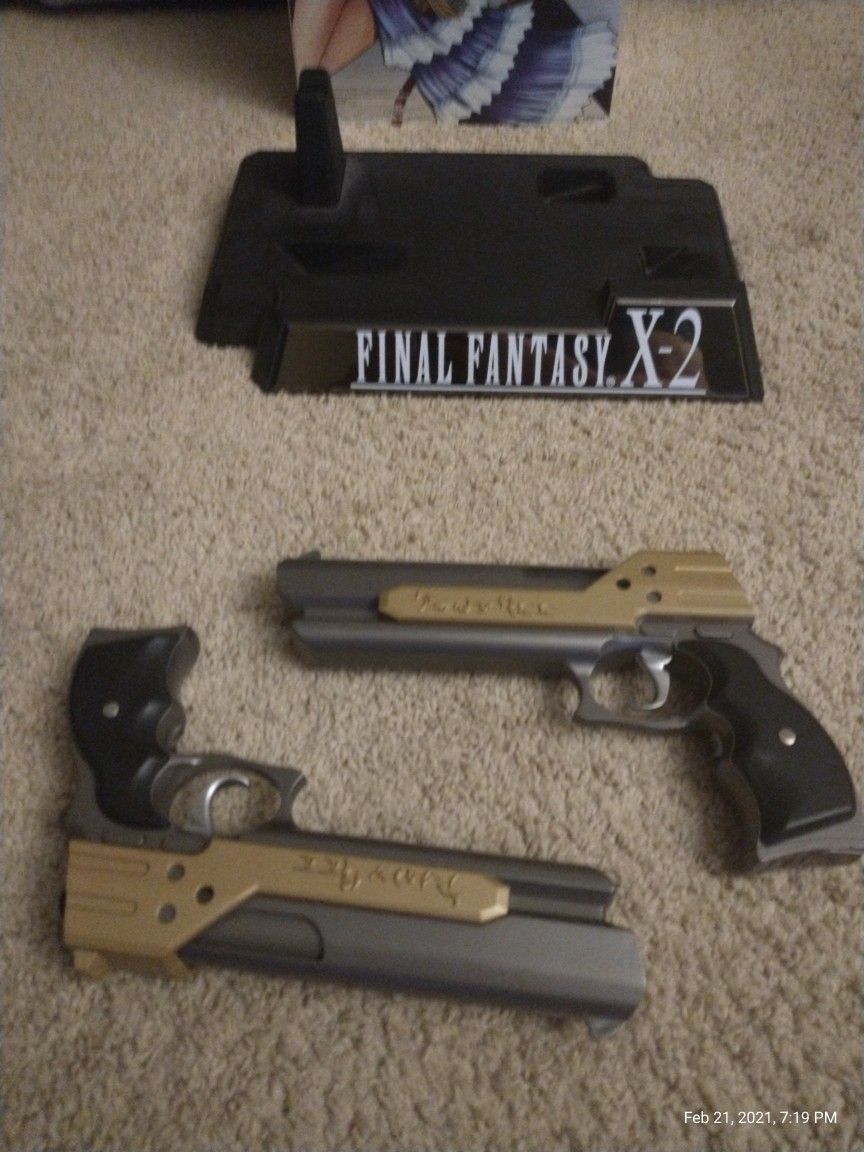 Final Fantasy X-2 Last mission Tiny Bee Yuna Guns Controller for