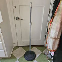 Vintage Chrome Mic Stand