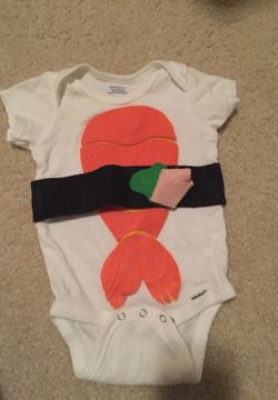 Sushi costume 3-6 month