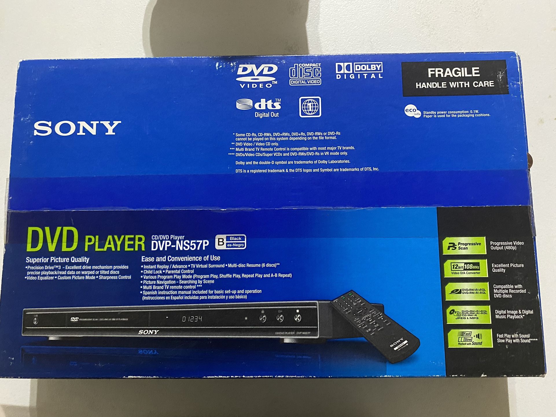 Brand new Sony DVD Player