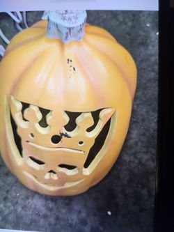 Lighted big electric jackolantern