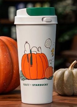 Peanuts + Starbucks Great Pumpkin Tumbler