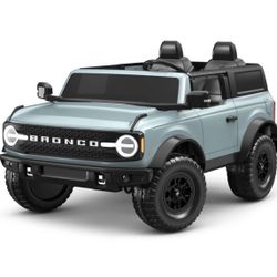 KidTrax 12V Ford Bronco Powered Ride-On - Gray