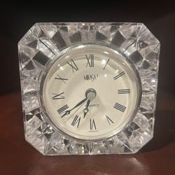 Antique Crystal Desk Clock 