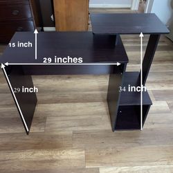 Small Brown Desk - Final Pricing 