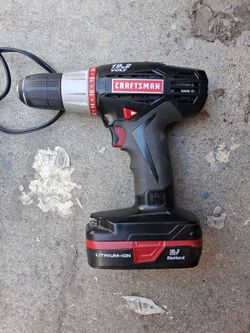 Craftsman Drill, Baterry and charger for only $30