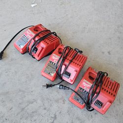 Milwaukee M18/M12 chargers