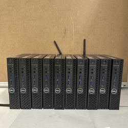 Lot of 10 Dell OptiPlex 3060 Desktop Intel Core I5-8500, 500GB HDD,8GB RAM