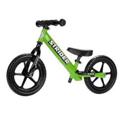 Strider Balance Bike – Green (Ages 1–4)