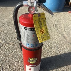 10 LB ABC Rated Fire Extinguisher