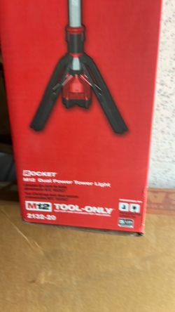 Milwaukee 2132-20 M12 Rocket Dual Power Tower Light