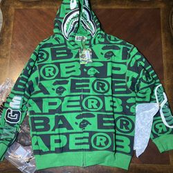 Bape Zip Up Hoodie NWT