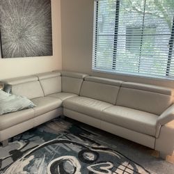 Italian Leather Couch