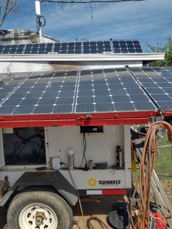 Solor Power Station Or Used Batteries