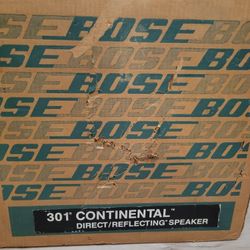 vintage bose 301 continental open box .
