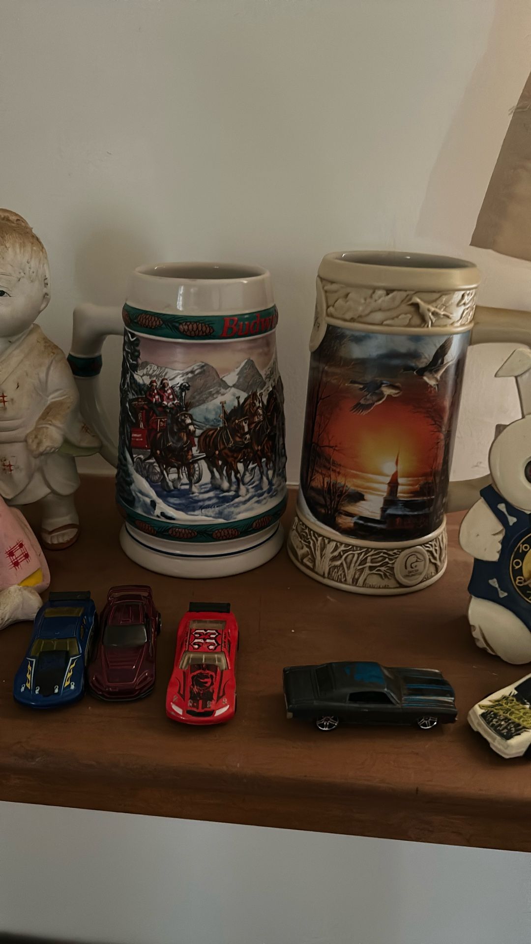 Two Beautiful Steins