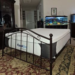 Antique Queen Bed Frame Only 