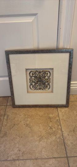 Home Goods Silver Design Art
