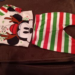Mickey Christmas Baby pajama And Sweatshirt