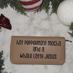 Hot Peppermint Mocha Wallet 