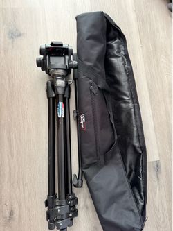 Manfrotto 3021BN Tripod Legs and 503HDV fluid tripod head