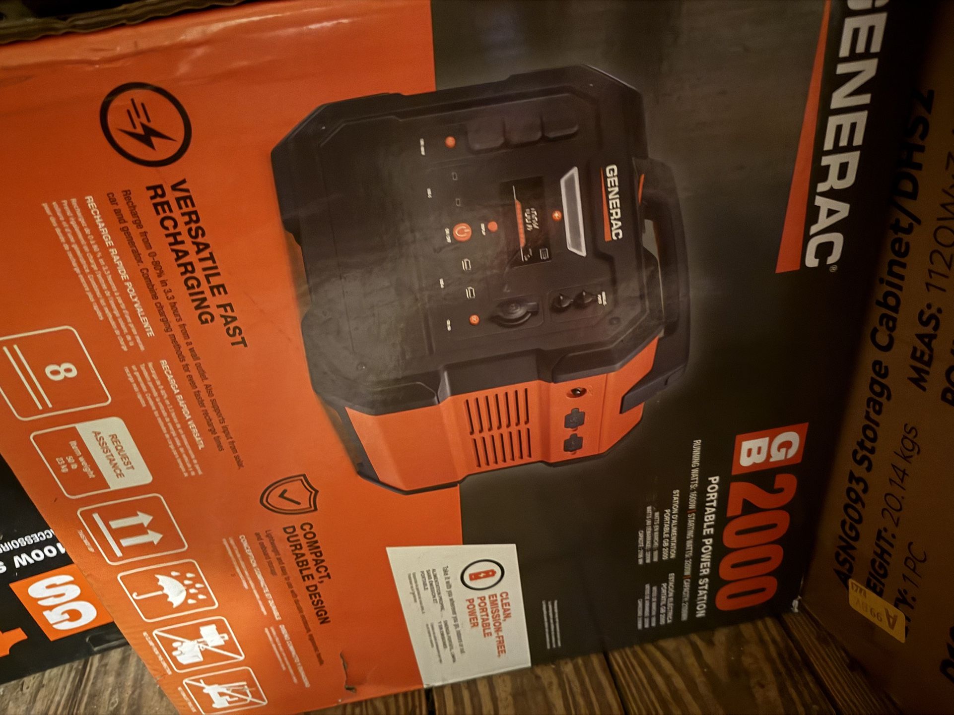 New In Box Generac GB2000 Generator