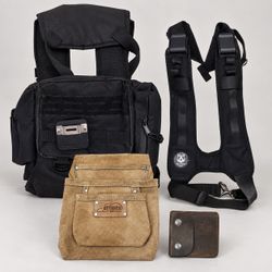 Contractor tool gear set in good pre-owned condition.
