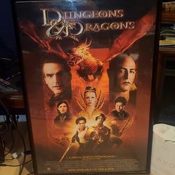 DUNGEONS AND DRAGONS ORIGINAL MOVIE POSTER 