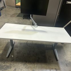 70x29 Electric Height Adjustable Table! We Also Have Ergonomic Chairs And Monitor Arms!