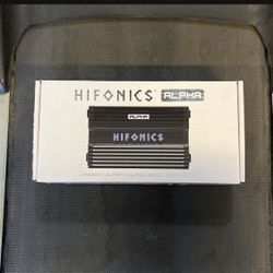 Hifonics Alpha 1200 Watts 1 Channel Bass Amplifier