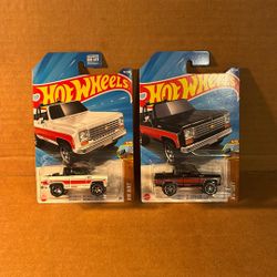 Hot Wheels ‘75 Chevy Blazer Custom Pair (Milwaukie,OR)