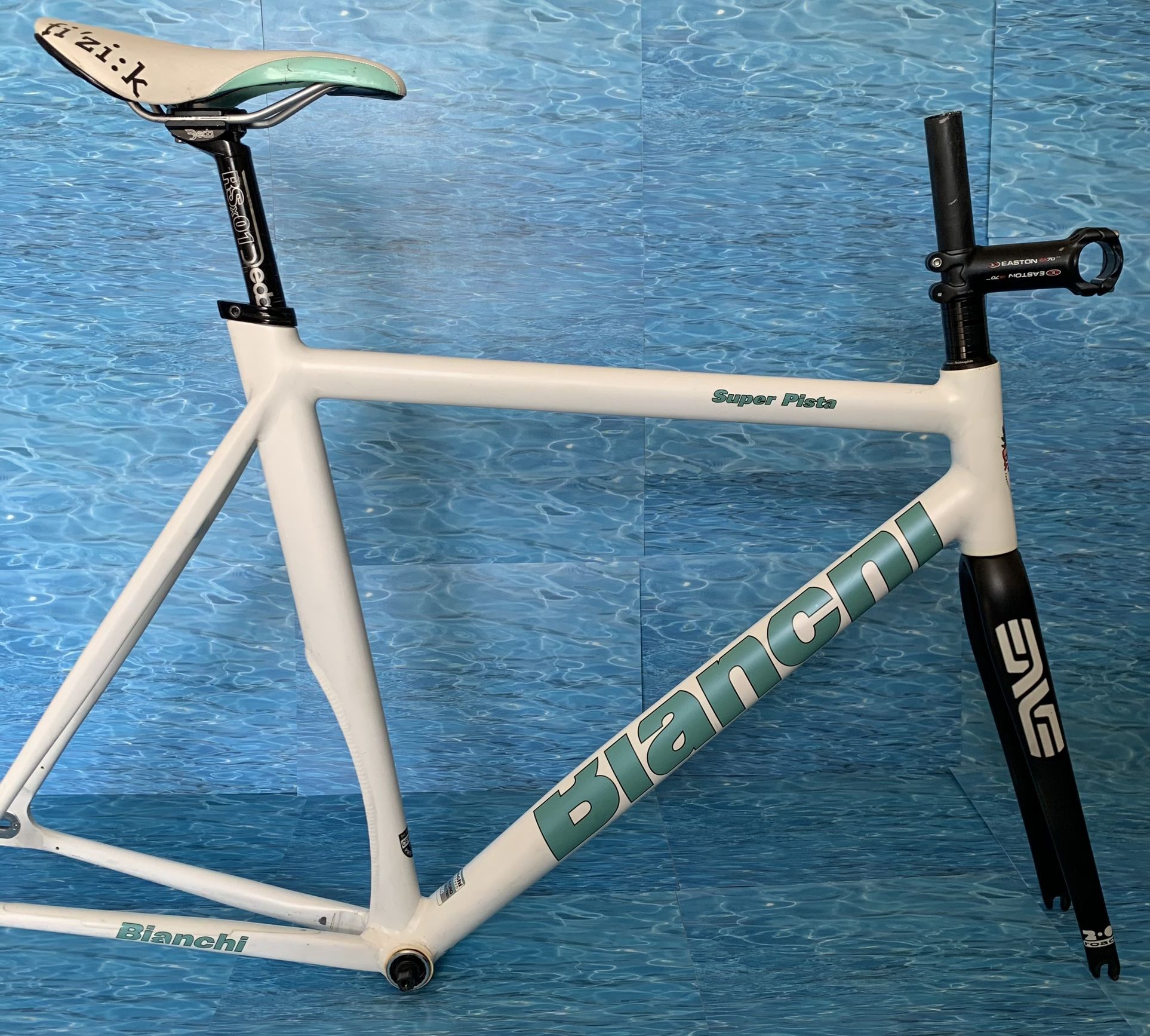 Bianchi Super Pista Fixed Gear Track Bike Enve Fork Fixie for Sale