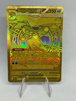 Mega Greninja Ex 122 Hyper Rare Pokemon chaos rising