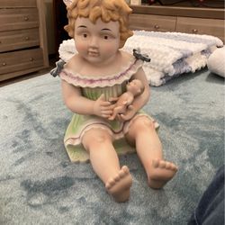  Vintage German porcelain bisque, baby doll