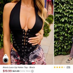 Fashion Nova Halter top 