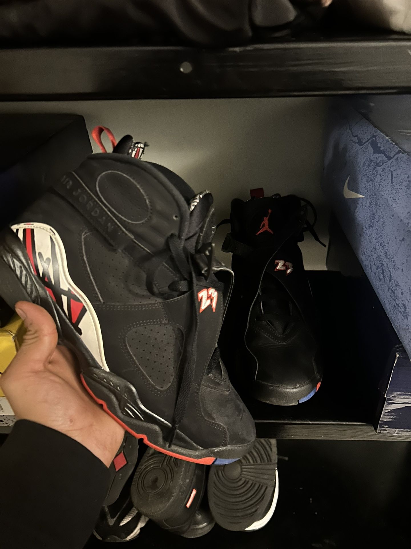 Jordan 8s Playoffs Size 9