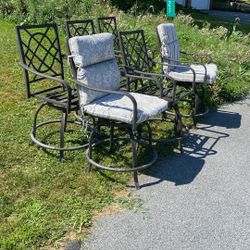 Free Bar Height Chairs Cushions 10.00 Each