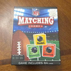 NFL MATCHING CARD GAME