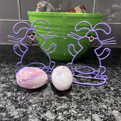 Easter Bunny Egg Holders 