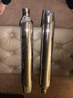 Harley Davidson Mufflers Exhaust Chrome HARFL T 1584/1688