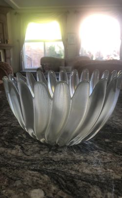 Mikasa glass bowls