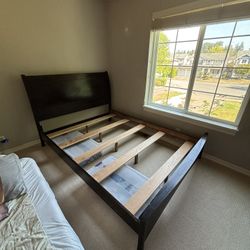 Bed frame Queen Wooden Sleigh