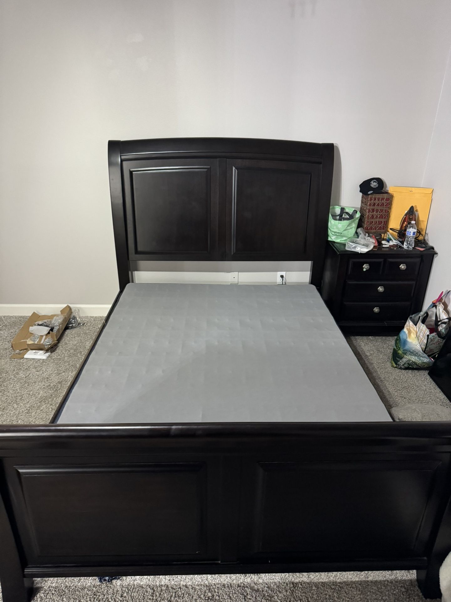 Queen Size Bed Frame (Used)