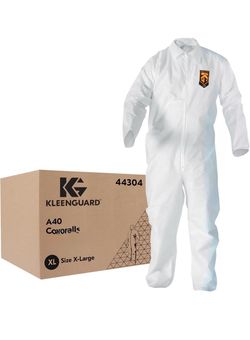 KleenGuard A40 Protective Coveralls – XL – 20 New