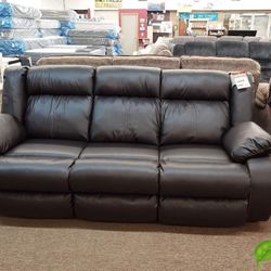 Denoron Chocolate Power Reclining Sofas Couchs 