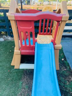 Step 2 Step Up Double Slide Playset
