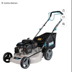 Pulsar 21" Gas Powered Self-Propelled Walk Behind Lawn Mower with Bag